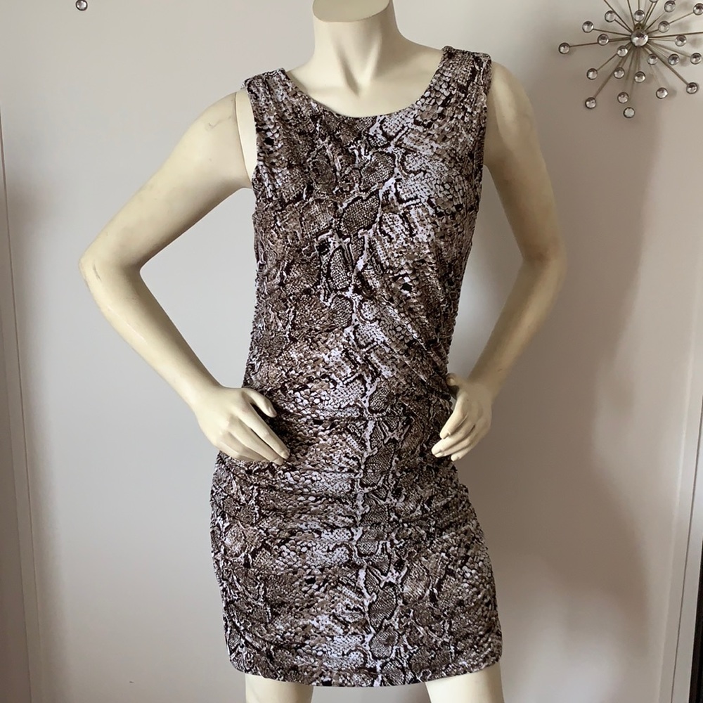 Kenneth Kole New York Mini Fitted Ruched Dress